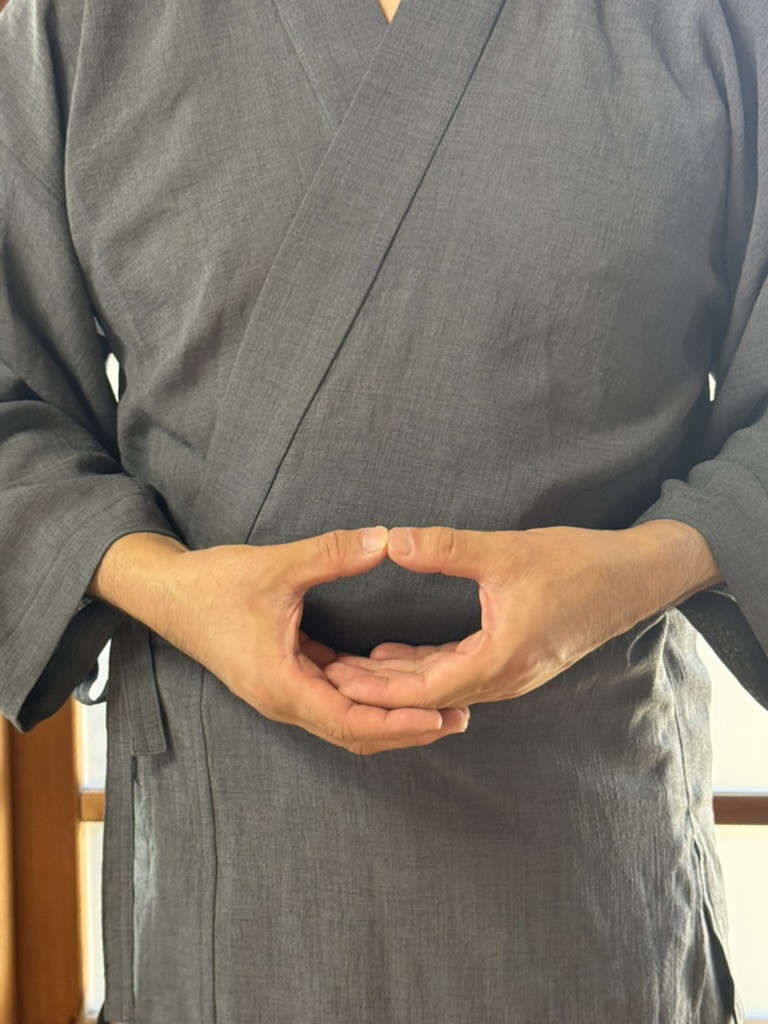 Hokkaijoin Cosmic Mudra viewed from the front